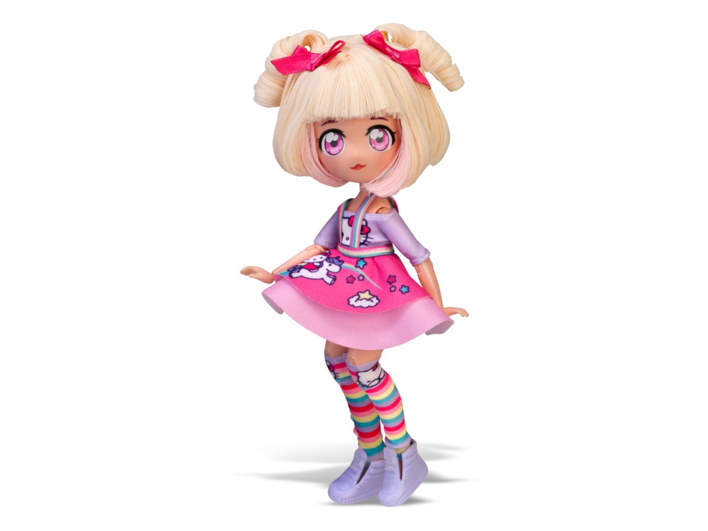 Лялька 4SF Manga Dolls Hello Kitty – ЦУКЕРЕЦЬ-ЄДИНОРІГ (HKTF0400) — фото 4