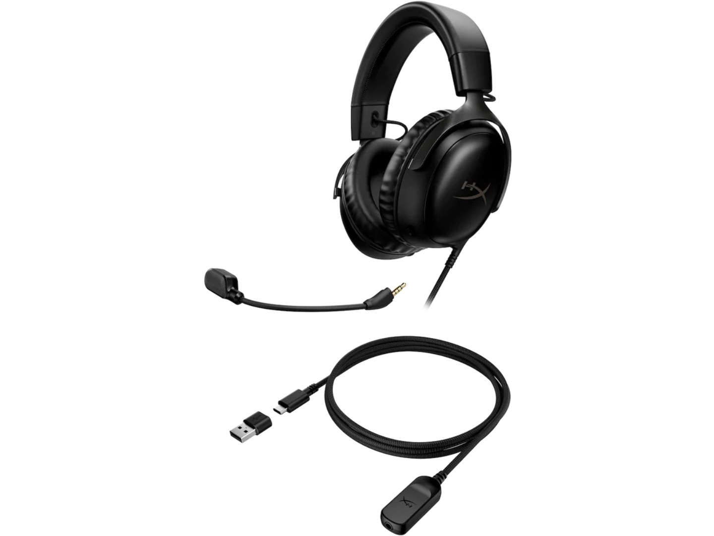 Гарнітура дротова ігрова HyperX Cloud III Black (727A8AA) — фото 4