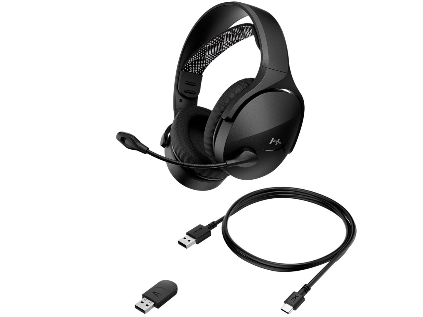 Гарнітура бездротова ігрова HyperX Cloud Jet Black (AJ0T1AA) — фото 11