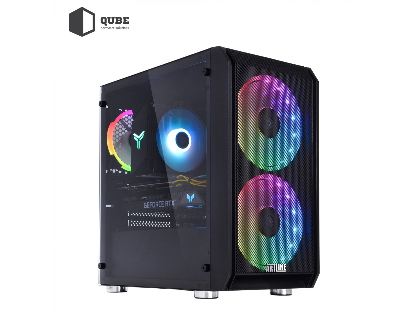Системний блок QUBE QB i5 12400F RTX 5060 Ti 16GB NM 322020 (i512400FRTX5060TI16GBNM322020) — фото 10