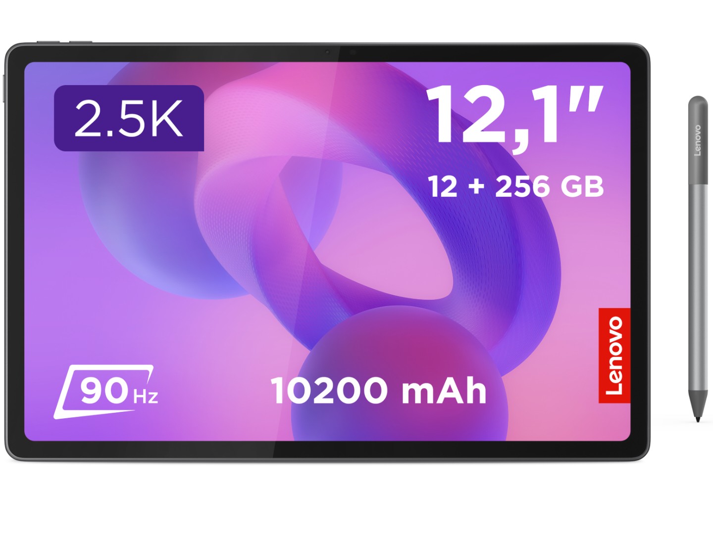 Планшет Lenovo Idea Tab Plus 12/256 WiFi Luna Grey + Pen (ZAG70210UA)