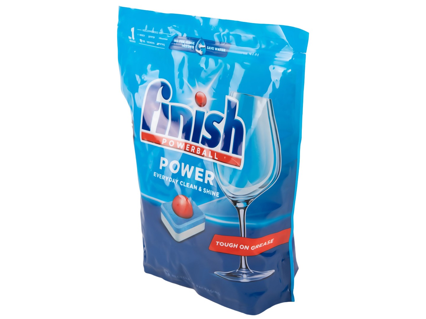 Набір для миття в посудомийній машині Finish ALL IN 1 MAX 65 таб — фото 3