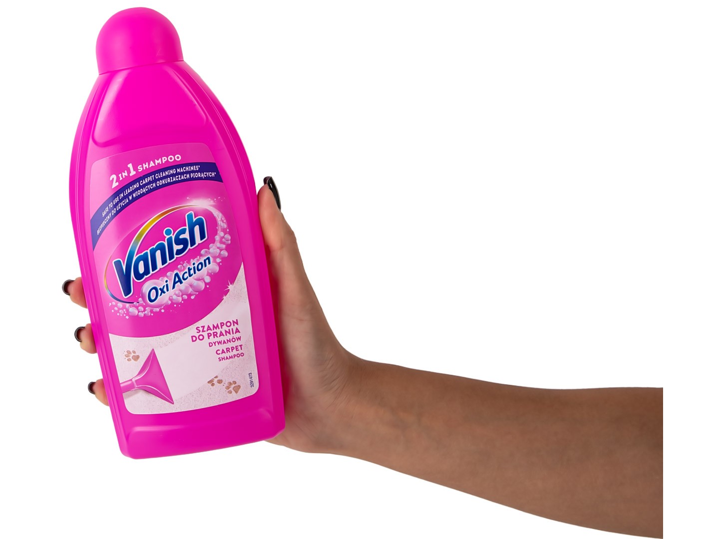 Шампунь для пилососів миючих Vanish CARPET SHAMPOO GOLD MACHINE 500мл — фото 2