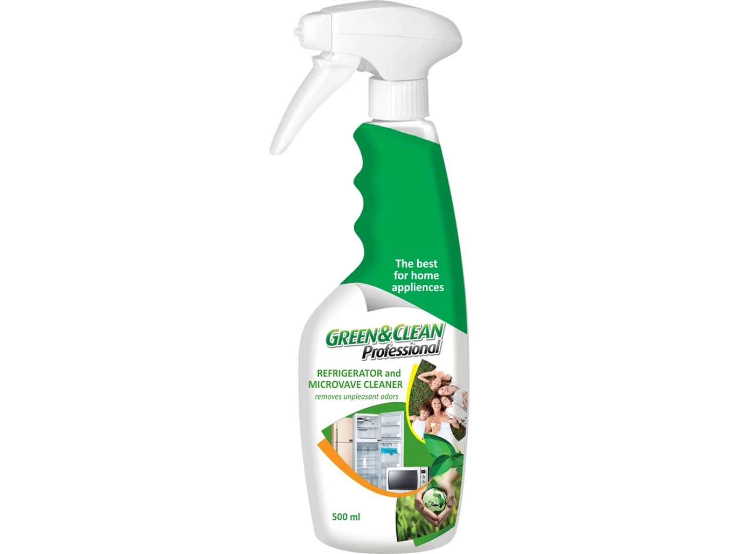 Засіб для чищення холодильника Green&Clean Professional та для мікрохв.печей 500 мл — фото 1