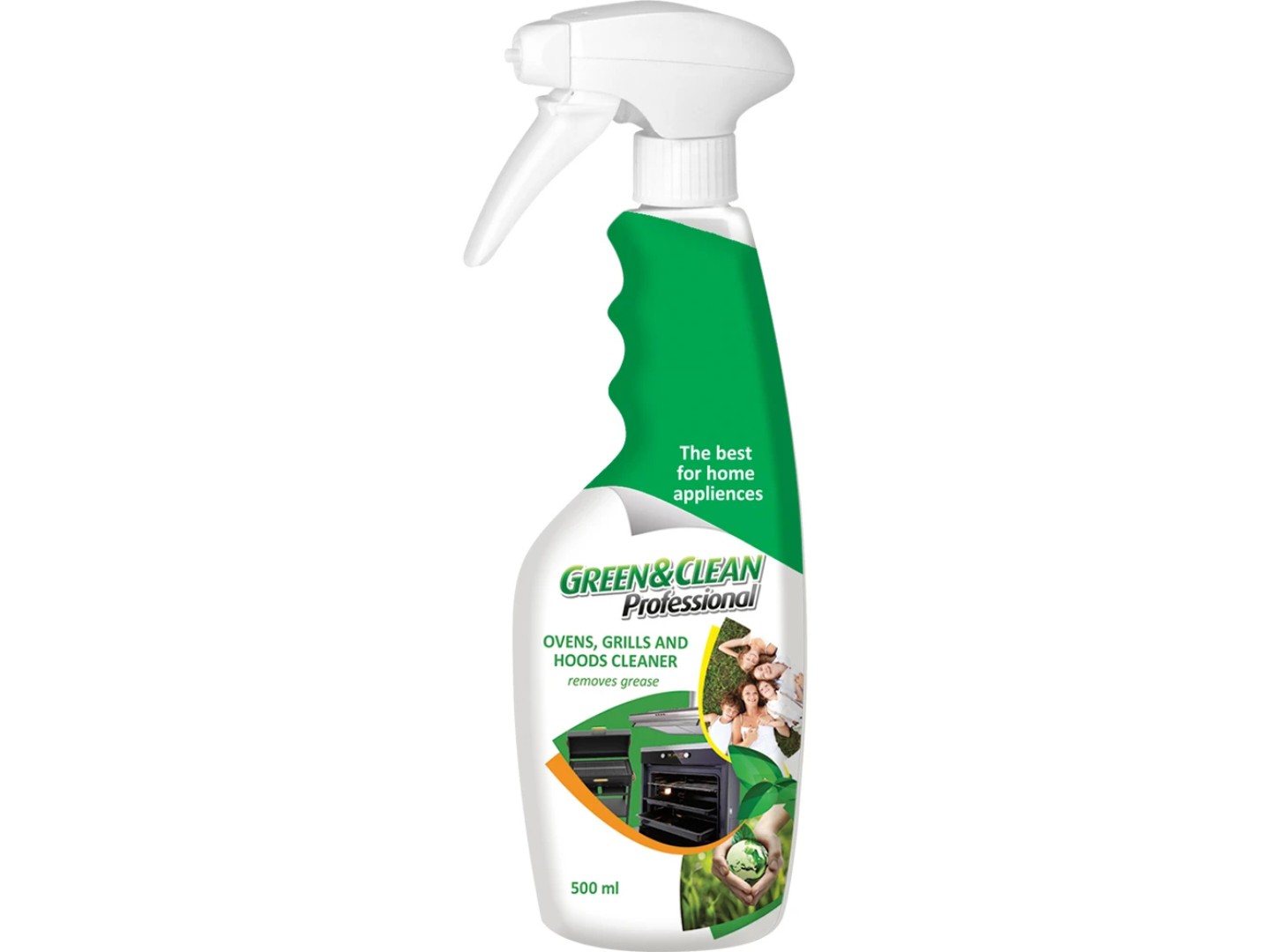 Засіб для чищення духовок Green&Clean Professional для витяжок та грилів, 500 мл — фото 1