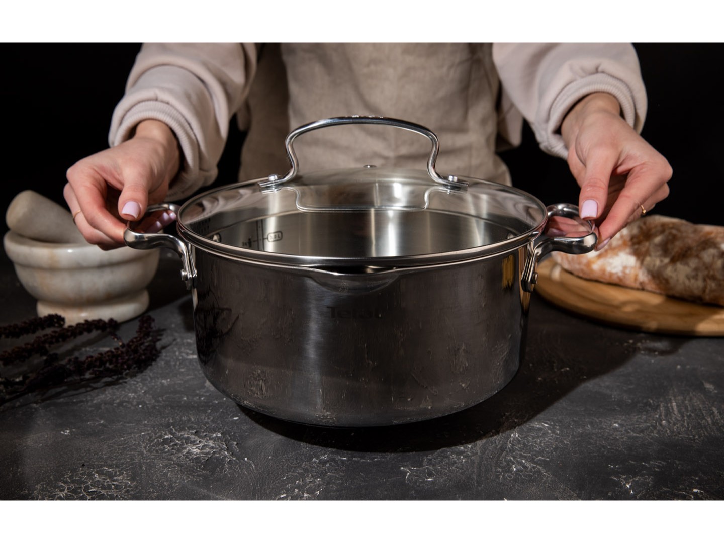 Каструля Tefal G7194656 Duetto+ 24 см/5,0 л — фото 2