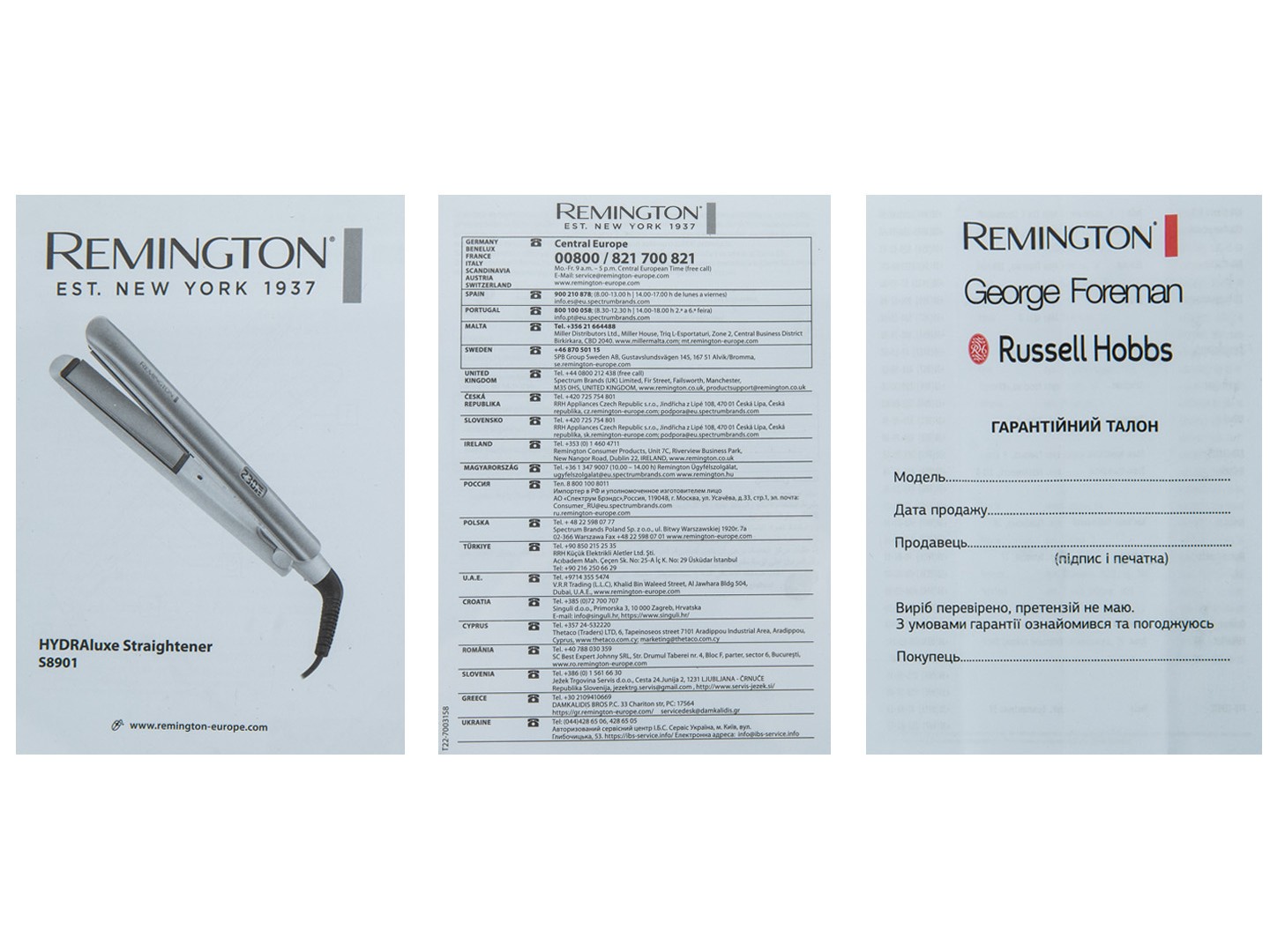 Вирівнювач волосся Remington S8901 Hydraluxe — фото 14