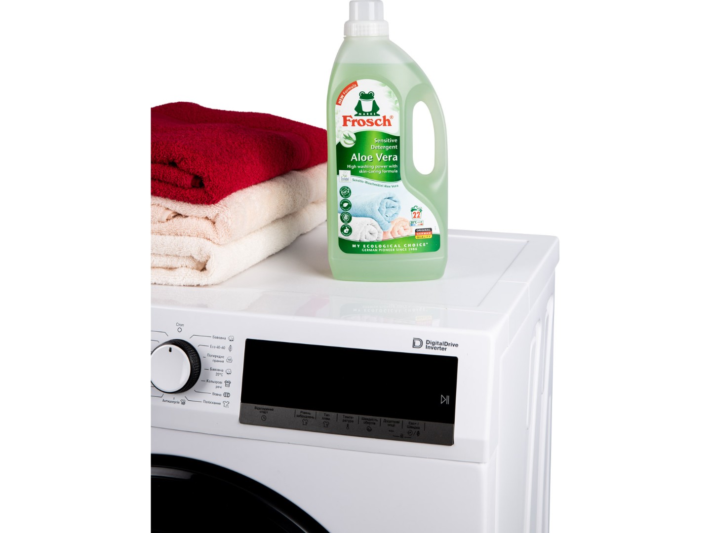 Гель для прання Frosch Концентрат Алое Вера 1,5 л — фото 2