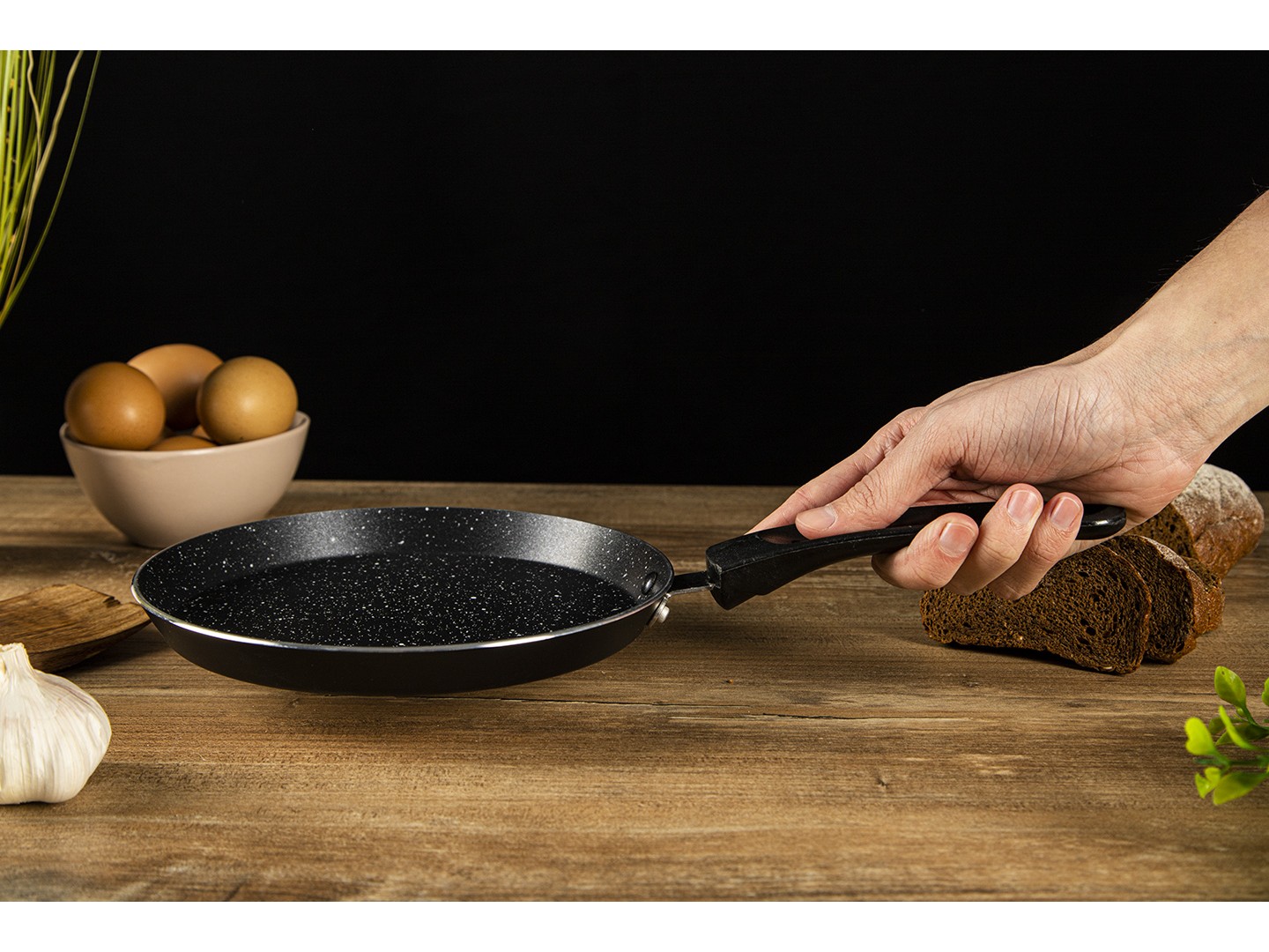 Сковорода для млинців ARDESTO Mini Gemini Gourmet 20 см Black (AR1920GP) — фото 6