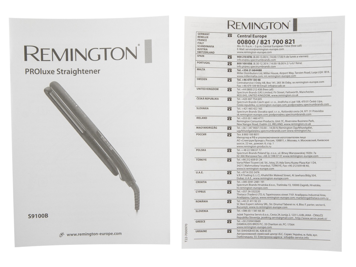 Вирівнювач волосся Remington S9100B Proluxe Midnight Edition — фото 14