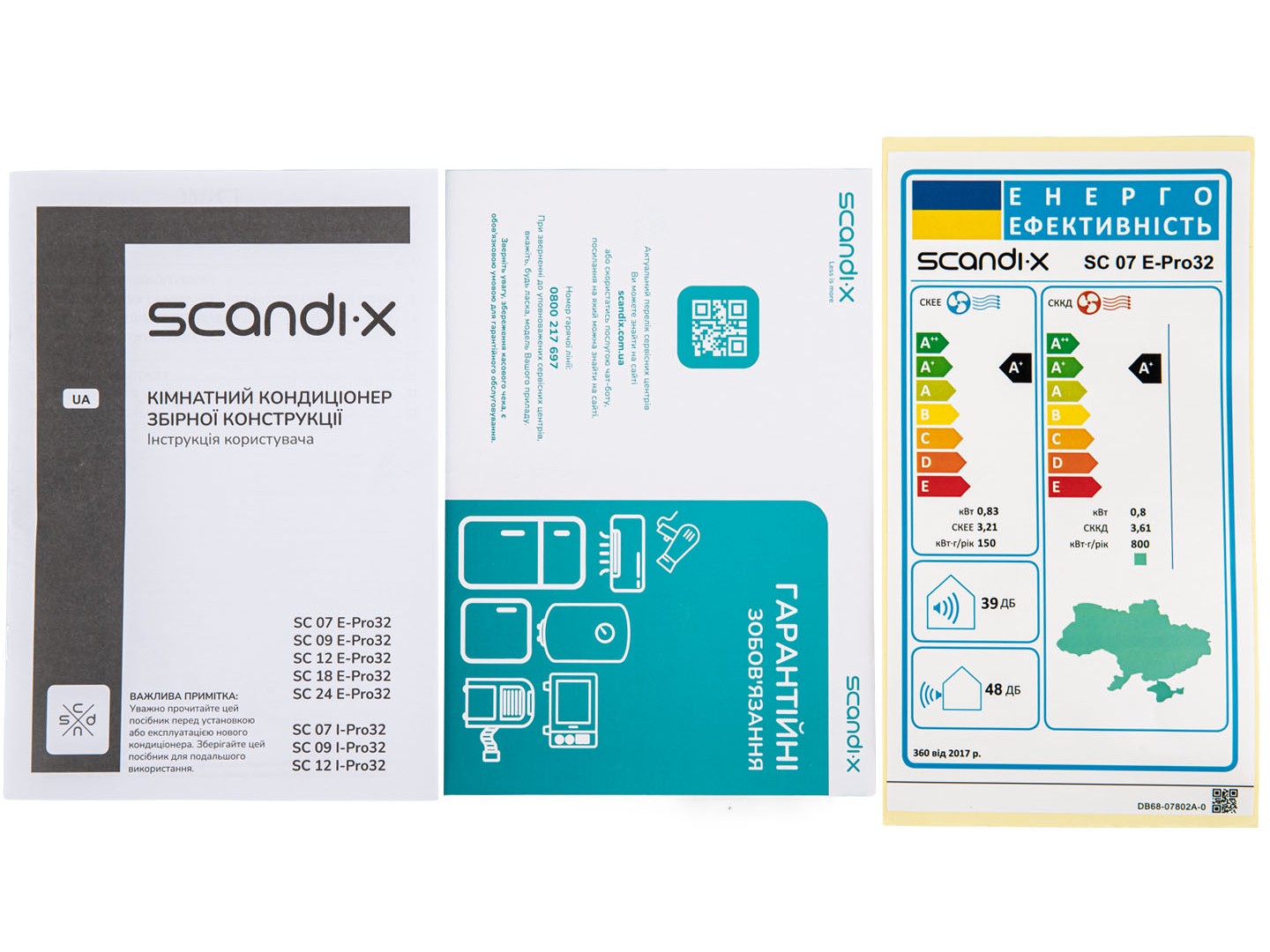 Кондиціонер спліт Scandix SC07E-Pro32 — фото 12