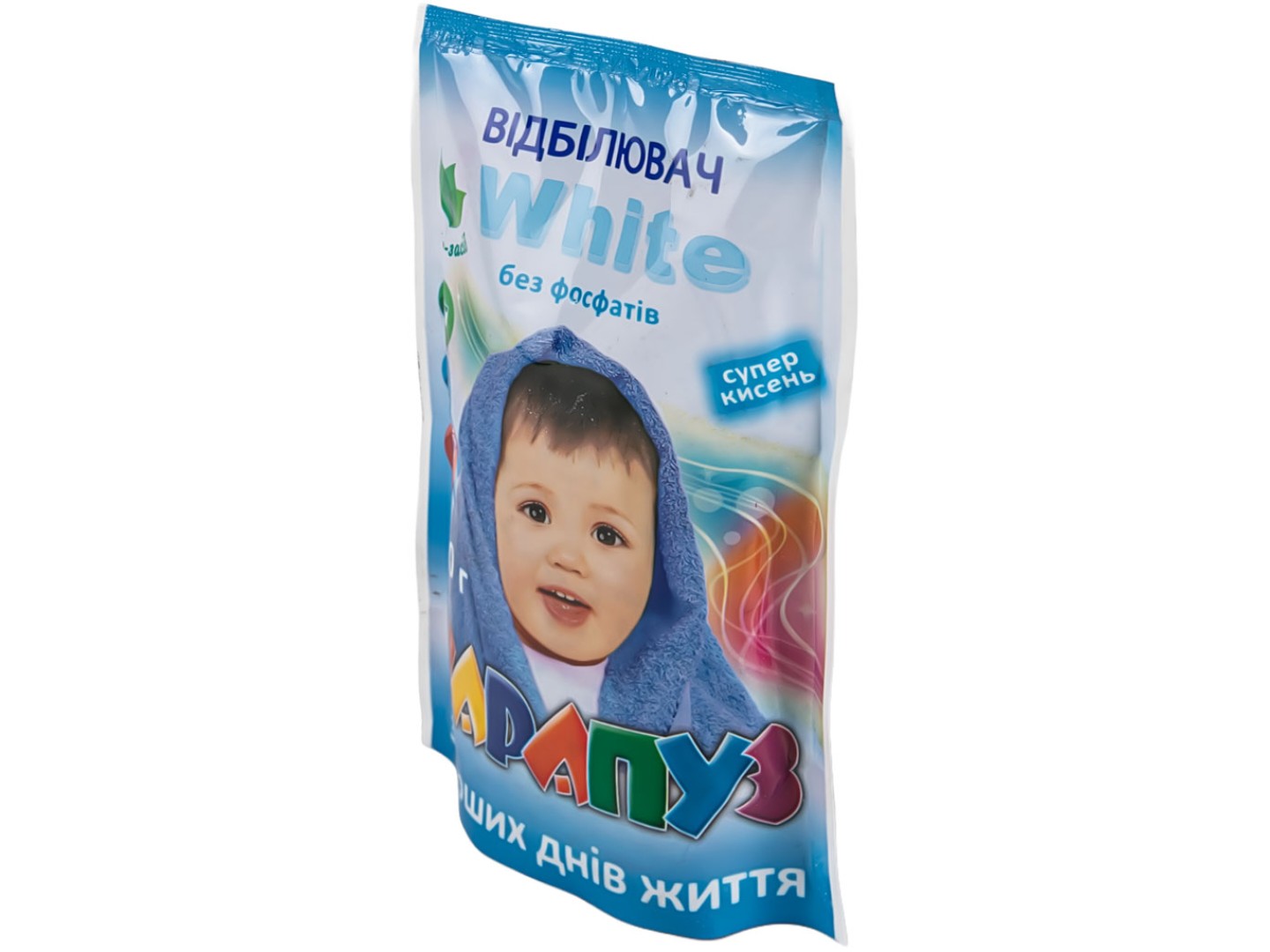 Відбілювач для білизни Карапуз White супер кислород, 0,2 кг — фото 3