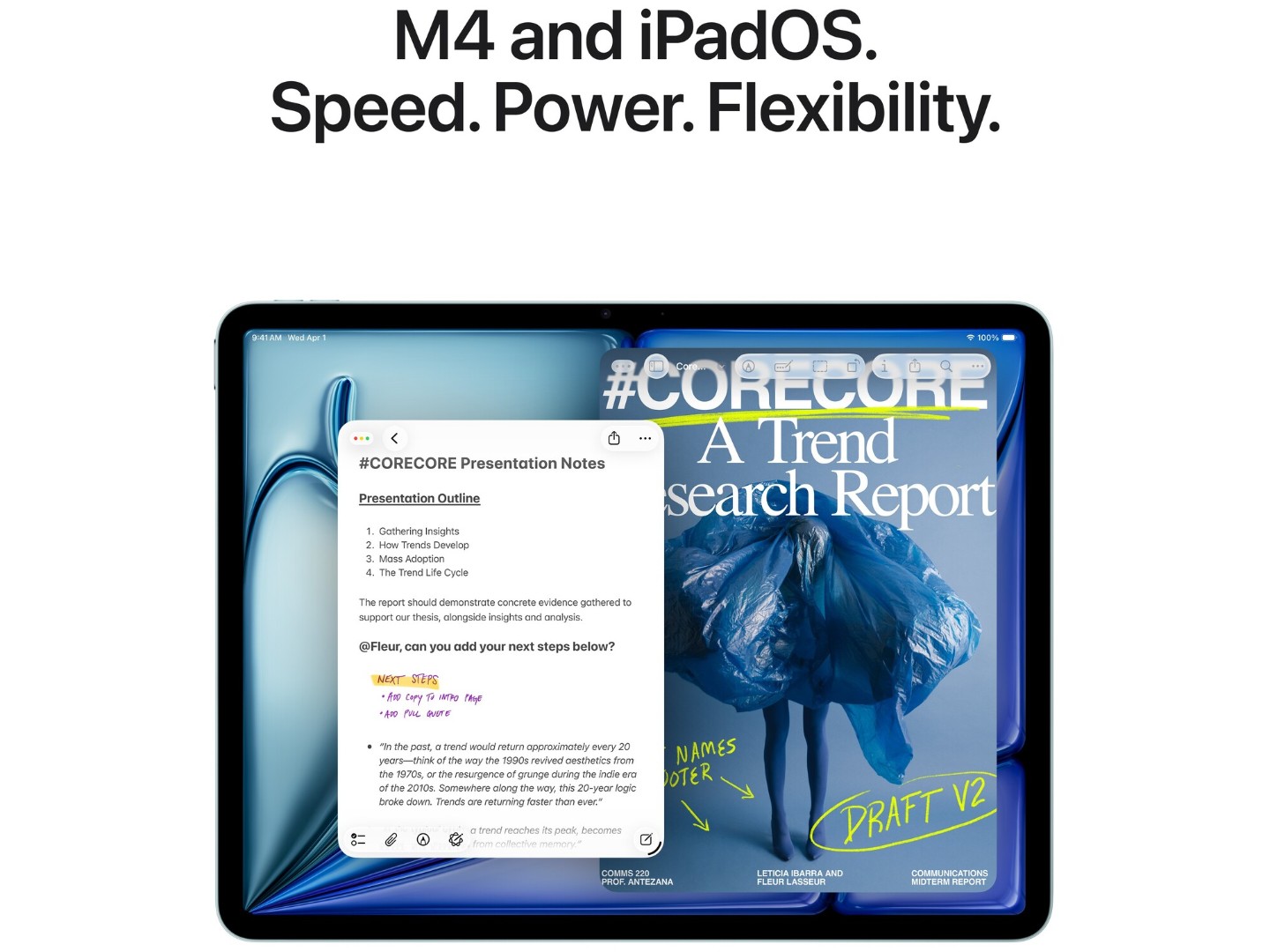 Планшет Apple iPad Air 13'' (M4) WiFi 128GB (MH5T4) Purple — фото 4