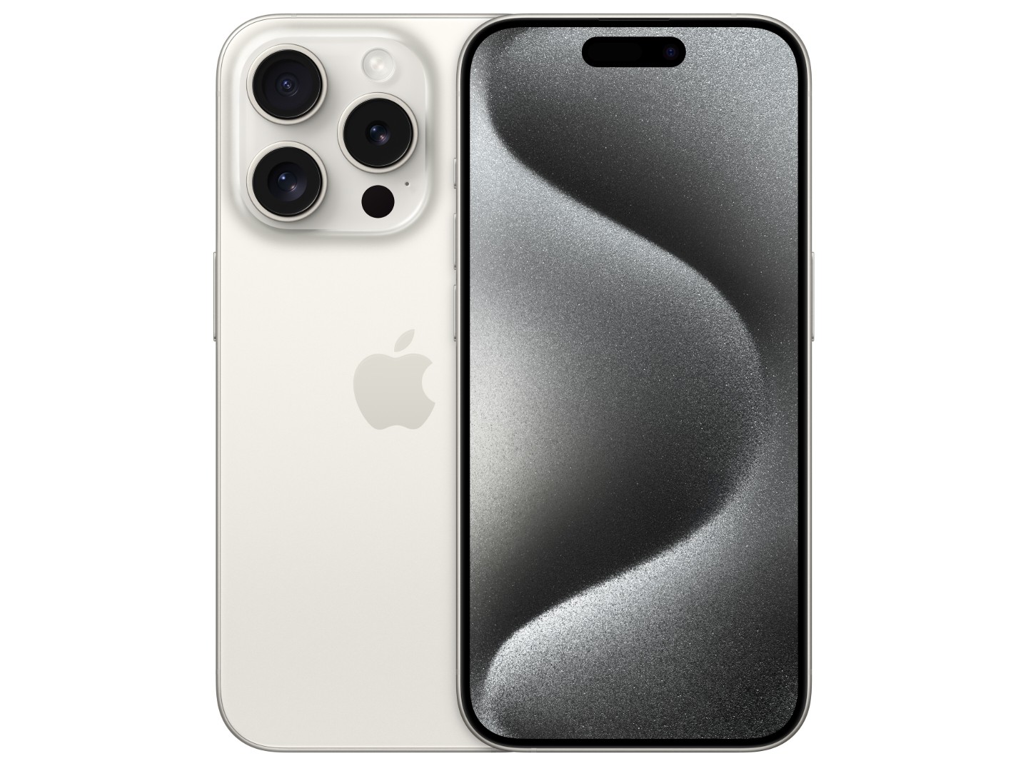 Смартфон Apple iPhone 15 Pro 256Gb White Titanium (Відновлений, Ідеальний стан) e-SIM