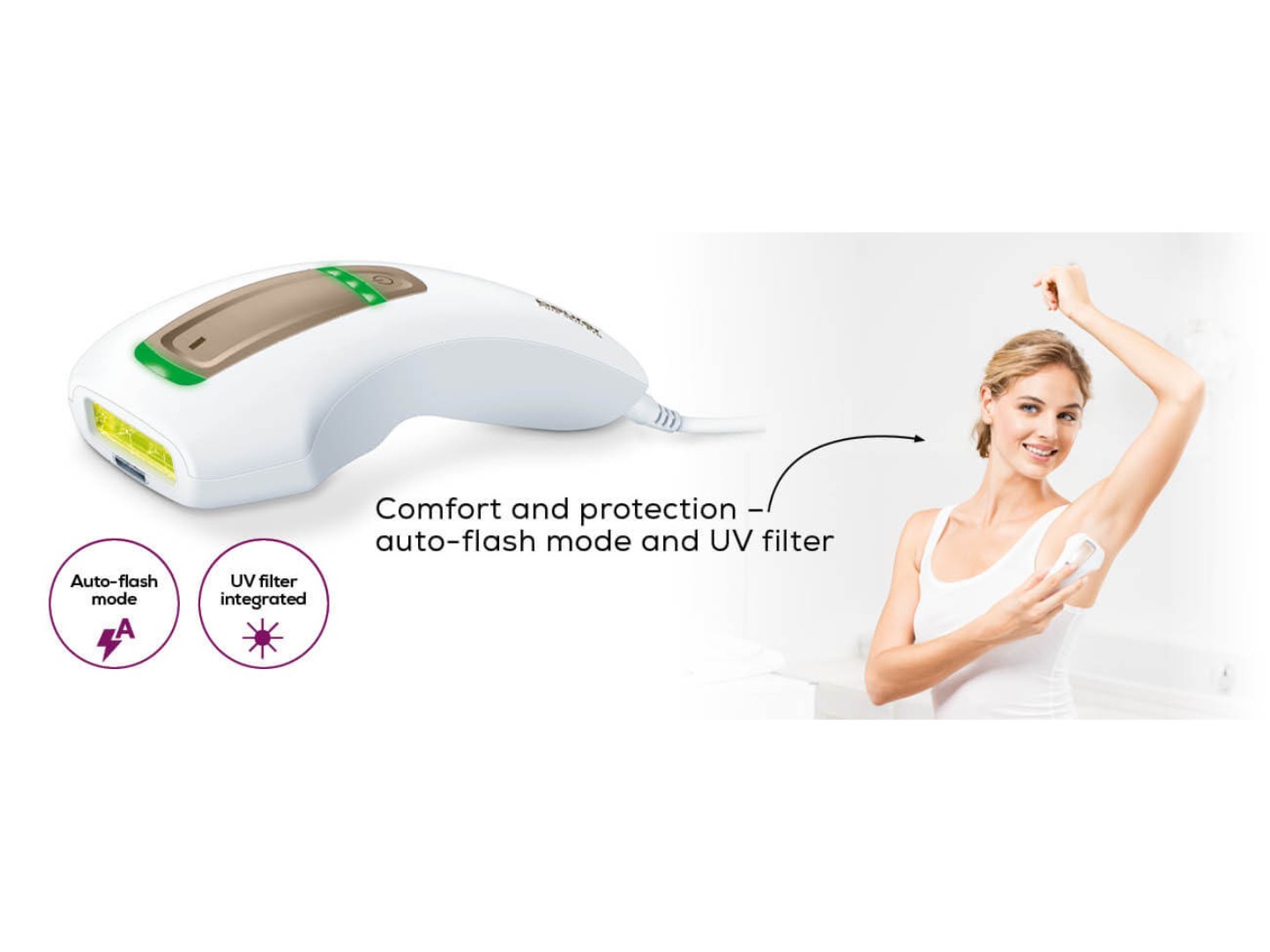 Фотоепілятор Beurer IPL Pure Skin Pro — фото 6
