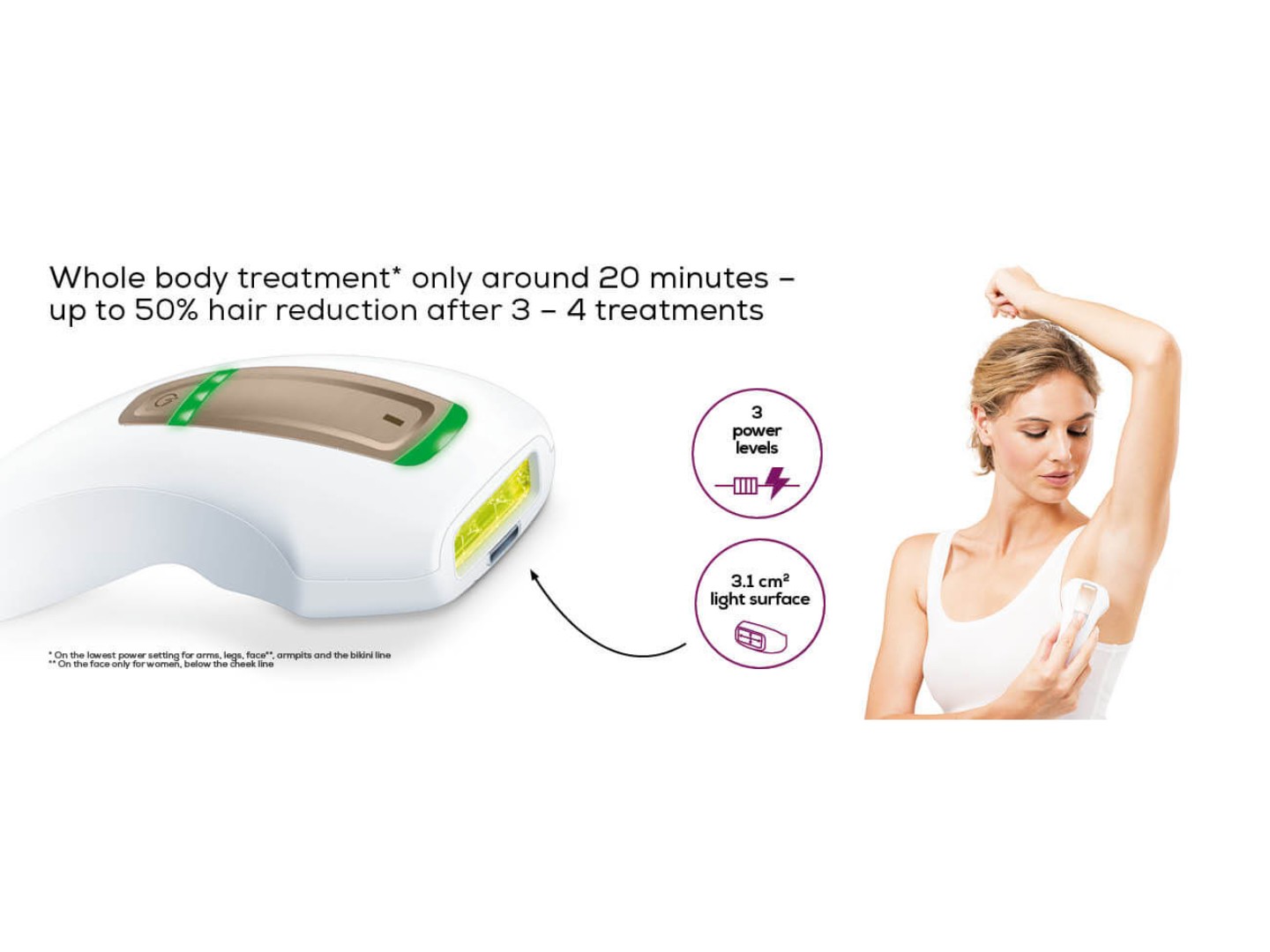 Фотоепілятор Beurer IPL Pure Skin Pro — фото 8