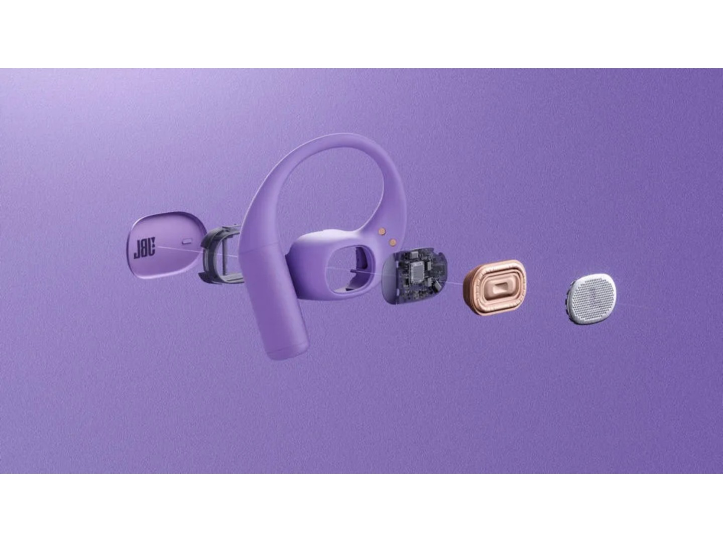 Навушники вкладиші бездротові TWS JBL Sense Lite Purple (JBLSENSELITEPUR) — фото 2