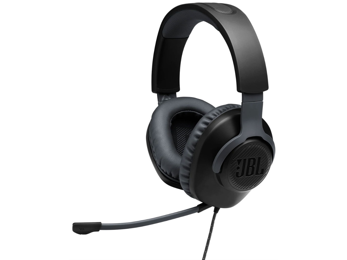Гарнітура дротова ігрова JBL Quantum 100 Black (JBLQUANTUM100BLK) — фото 1