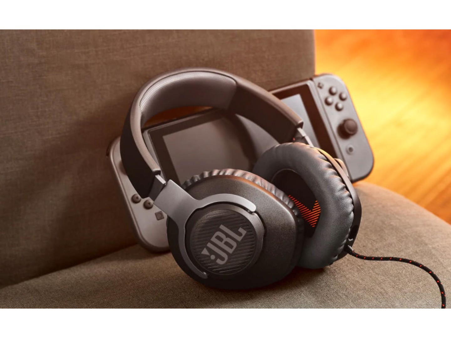 Гарнітура дротова ігрова JBL Quantum 100 Black (JBLQUANTUM100BLK) — фото 9