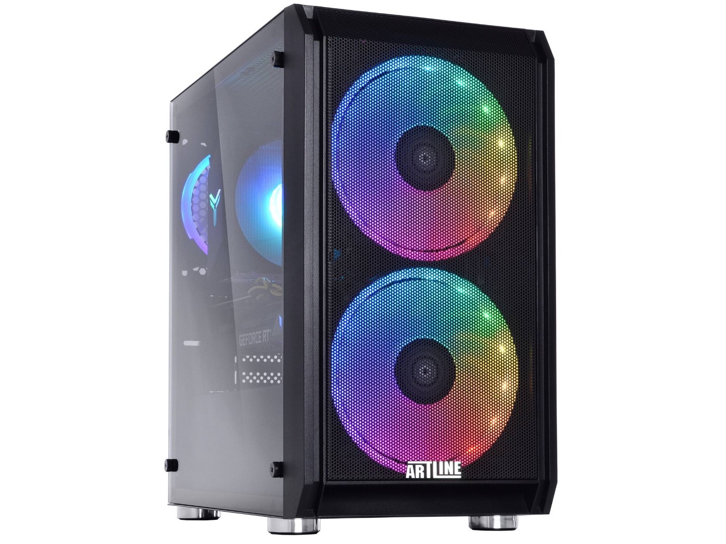 Системний блок QUBE QB Ryzen 5 5500 RTX 3050 6GB NM 32102 (Ryzen55500RTX30506GBNM32102)