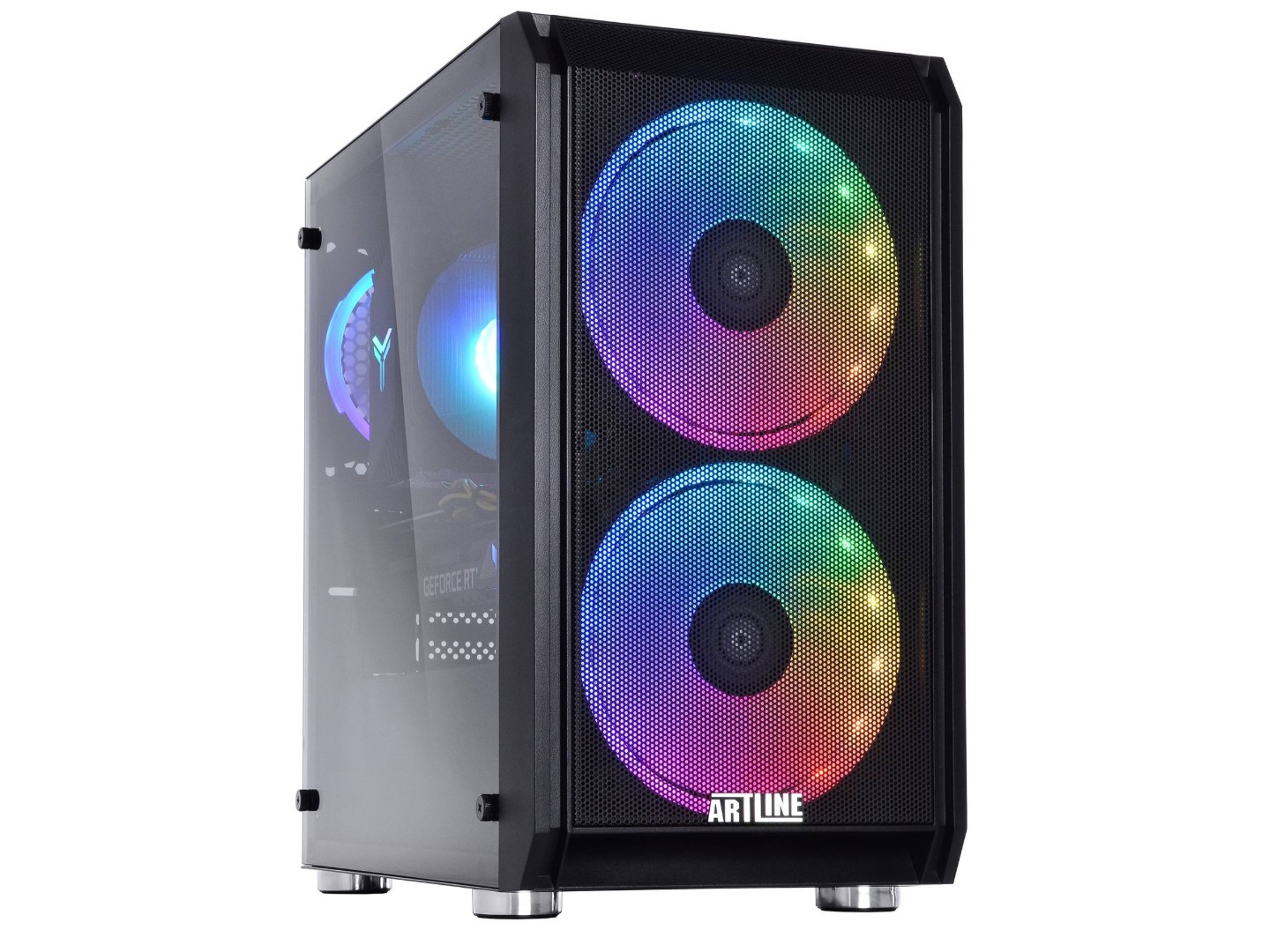 Системний блок QUBE QB Ryzen 5 7500F RTX 3050 6GB NM 3242Win (Ryzen57500FRTX30506GBNM3242Win)