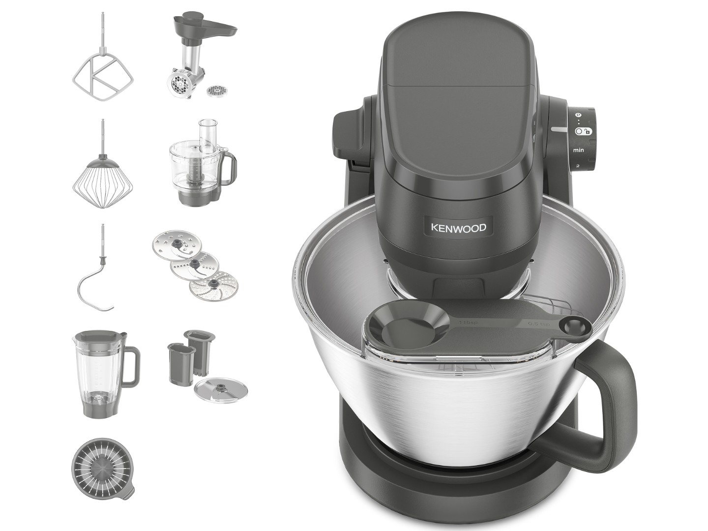 Кухонна машина Kenwood KHC30.070GY Multi Tasker