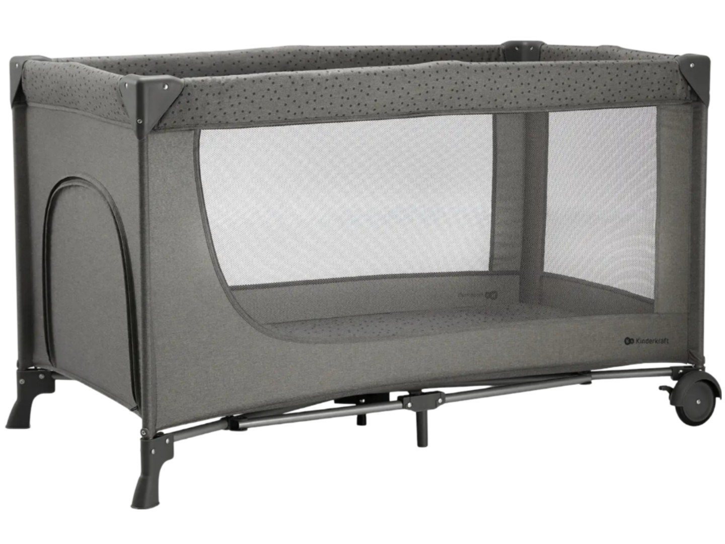 Манеж-ліжко Kinderkraft Joy 2 Dark Grey (KLJOY02DGR00000)