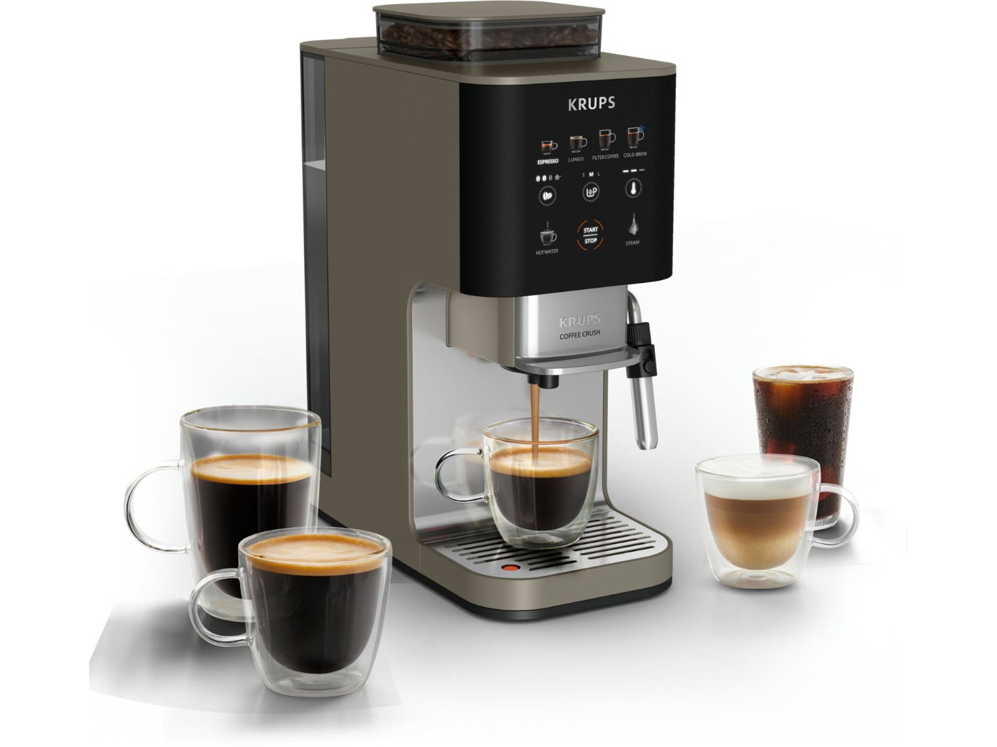 Кавомашина Krups SA403BE0 Coffee Crush Experience