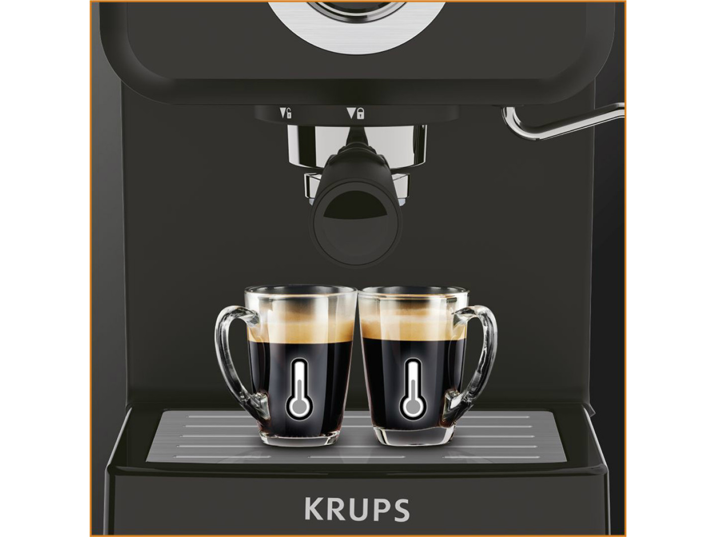 Купити Кавоварка рожкова Krups XP320830 за низькою ціною в Києві ...