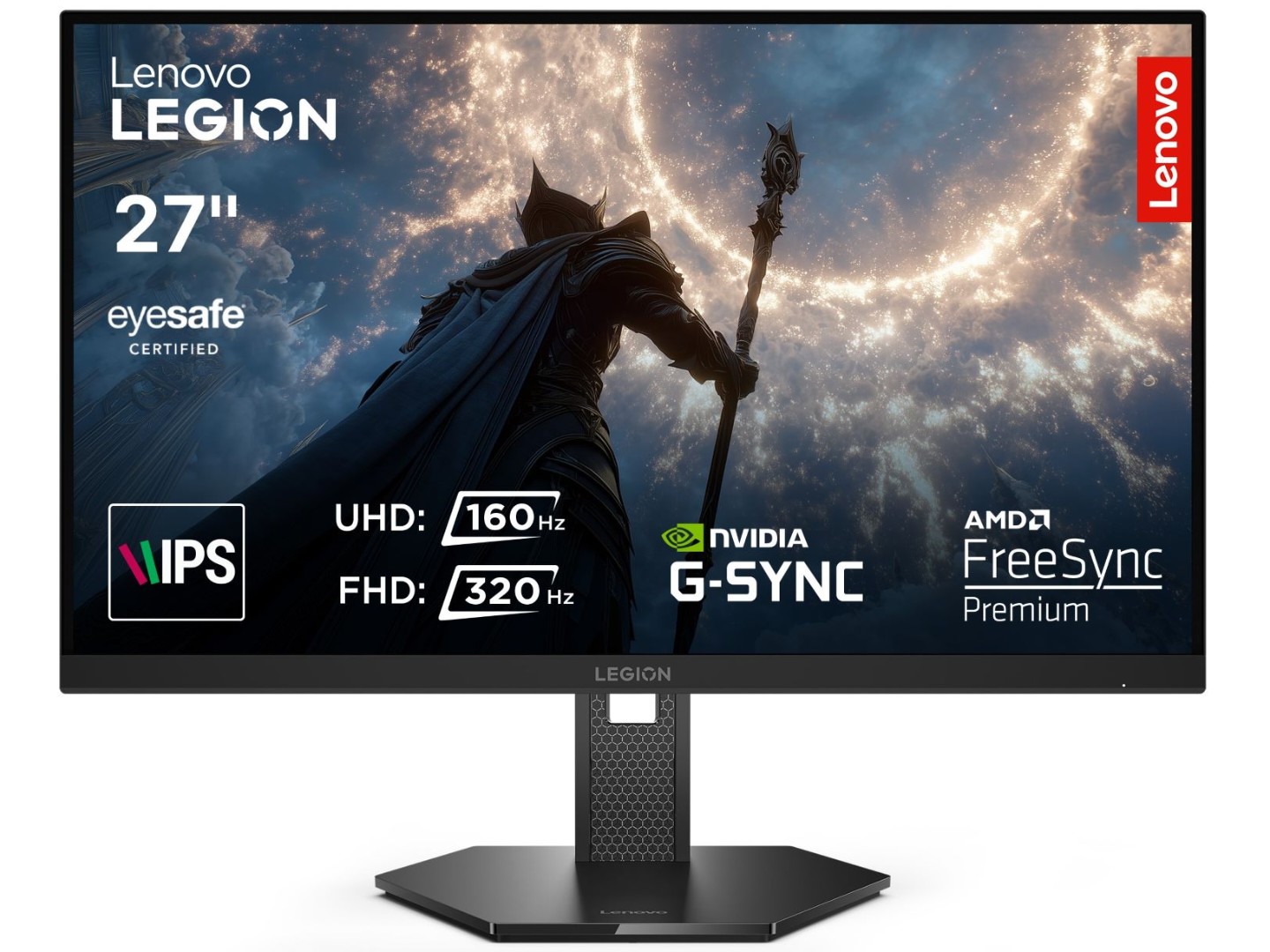 Монітор ігровий Lenovo Legion 27U-10 (67D1GAC1UA)