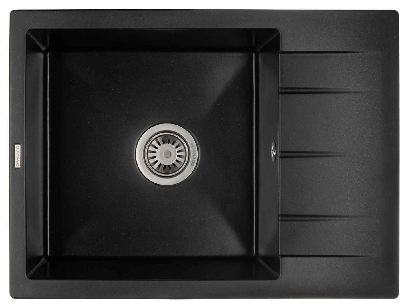 Мийка кухонна GRANADO Linares Black Shine — фото 1