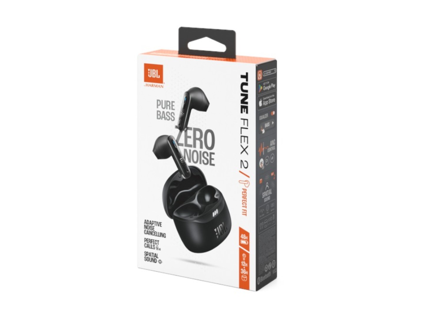 Навушники-вкладиші бездротові TWS JBL Tune Flex 2 Black (JBLTFLEX2BLK) — фото 13
