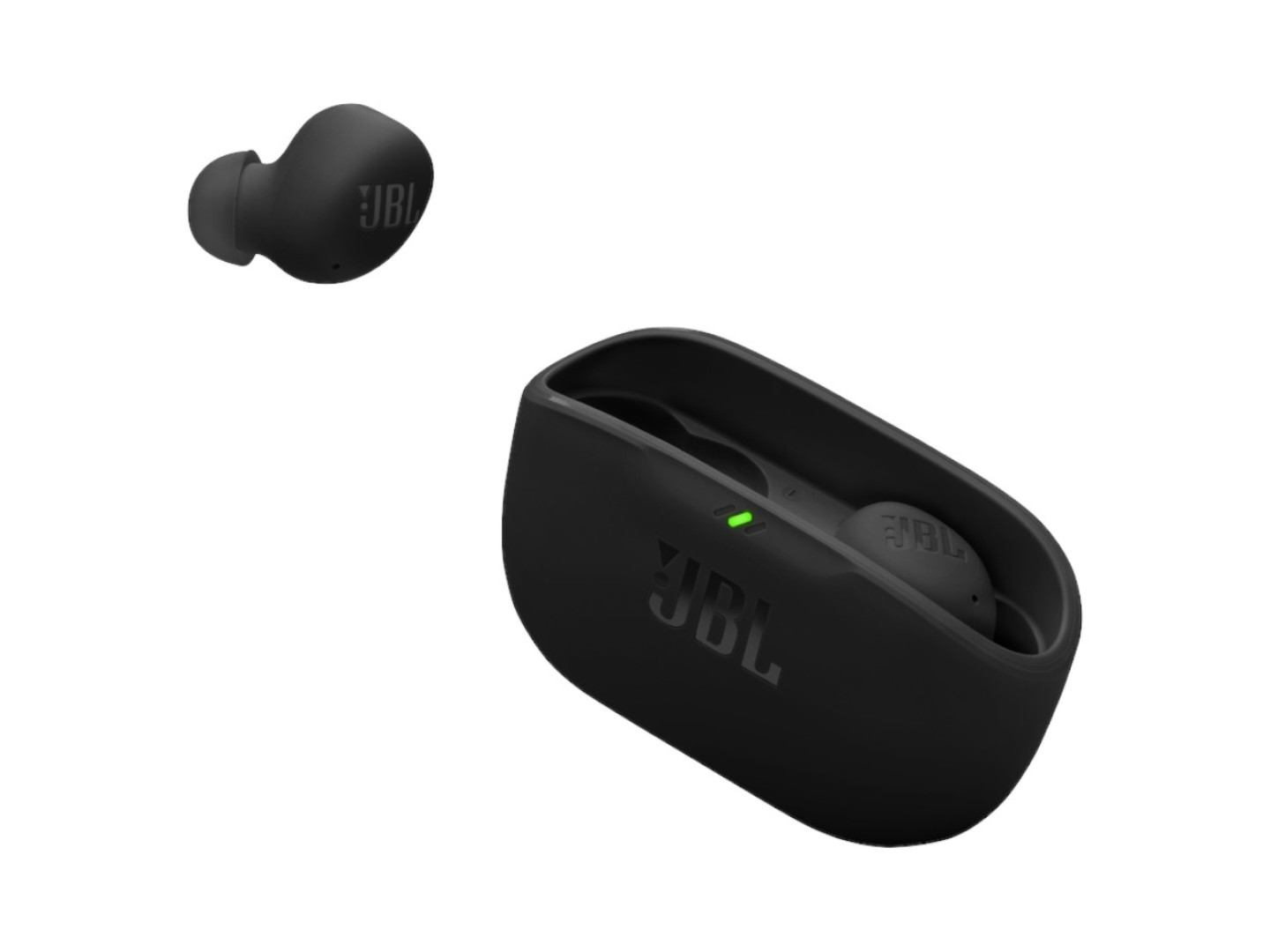 Навушники вкладиші бездротові TWS JBL Wave Buds 2 Black (JBLWBUDS2BLK) — фото 9