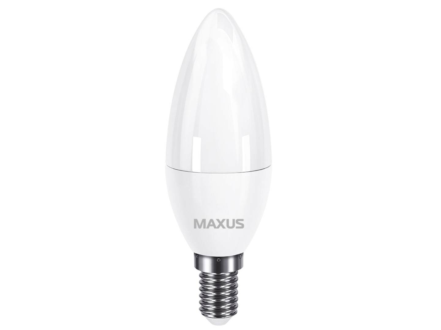 Лампочка світлодіодна Maxus C37 5W 3000K 220V E14 (1-LED-731) — фото 1