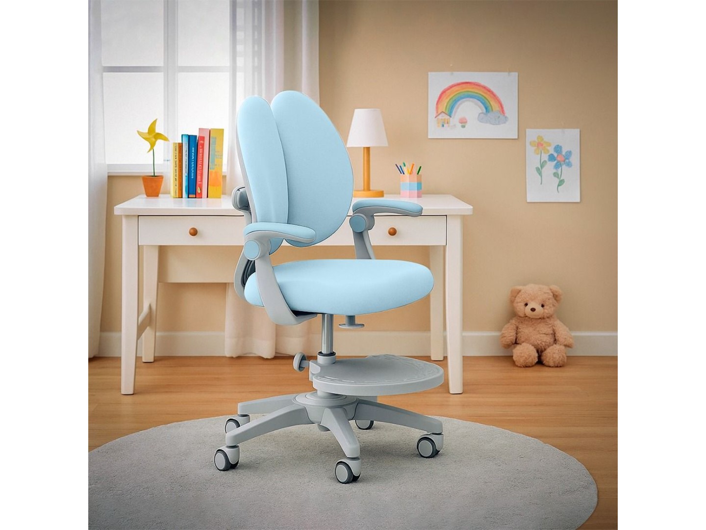 Крісло дитяче Mealux Sprint Duo Blue (Y-412 KBL) — фото 4