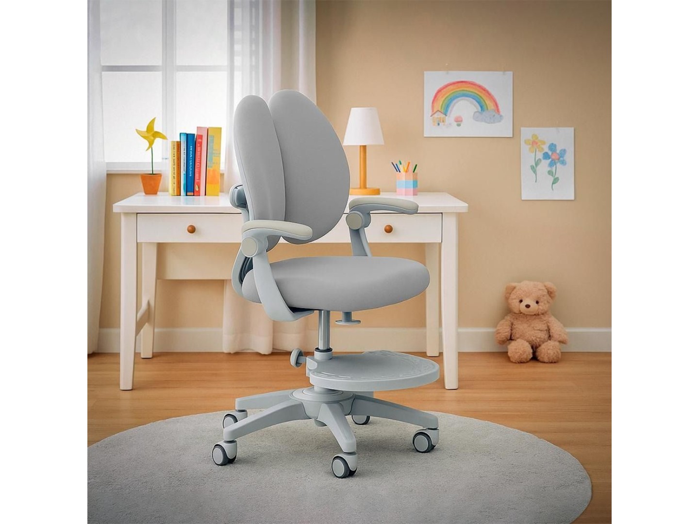 Крісло дитяче Mealux Sprint Duo Grey (Y-412 G) — фото 4