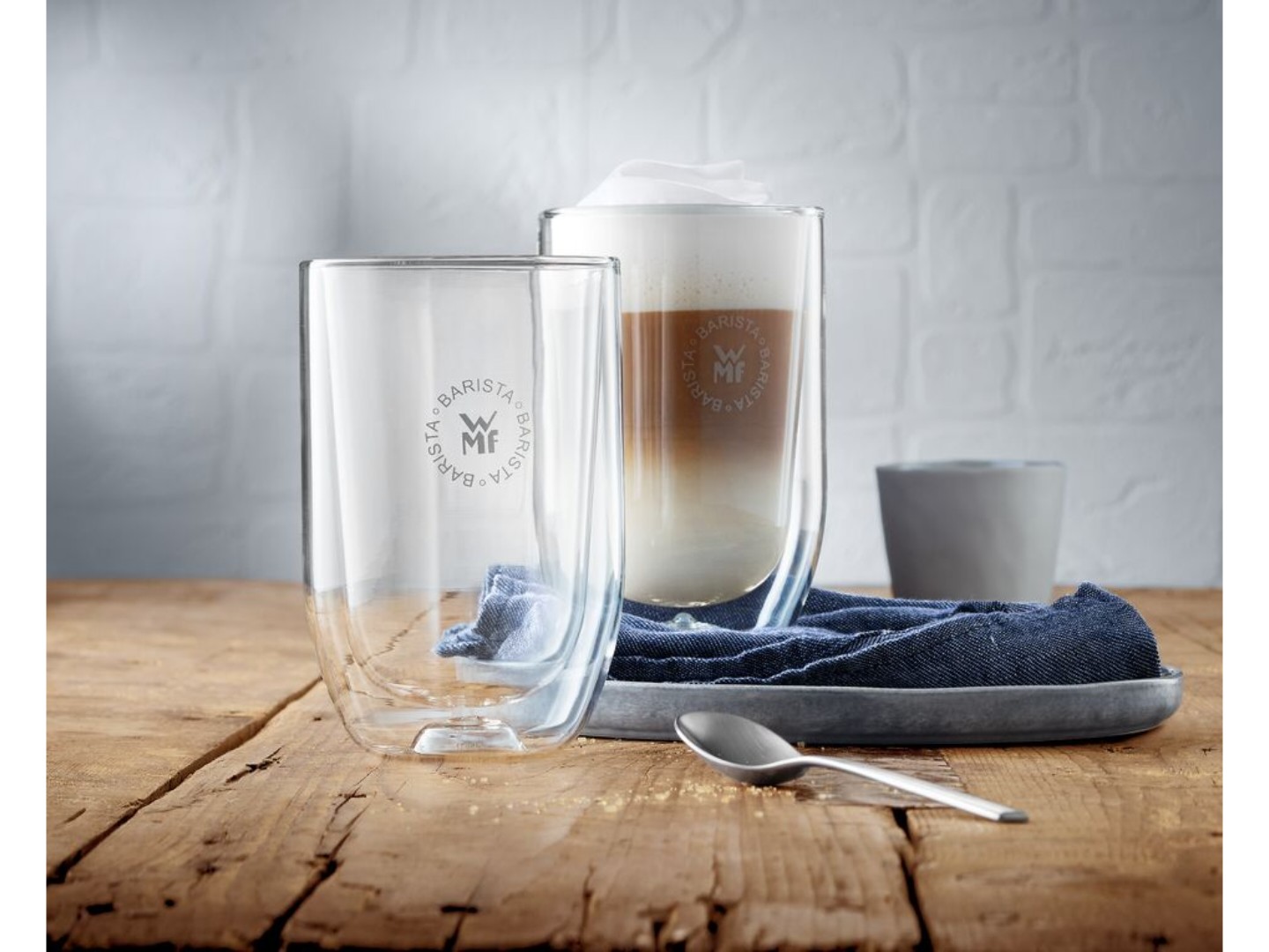 Набір склянок WMF 951722040 BARISTA для латте 2 шт 260 мл — фото 3