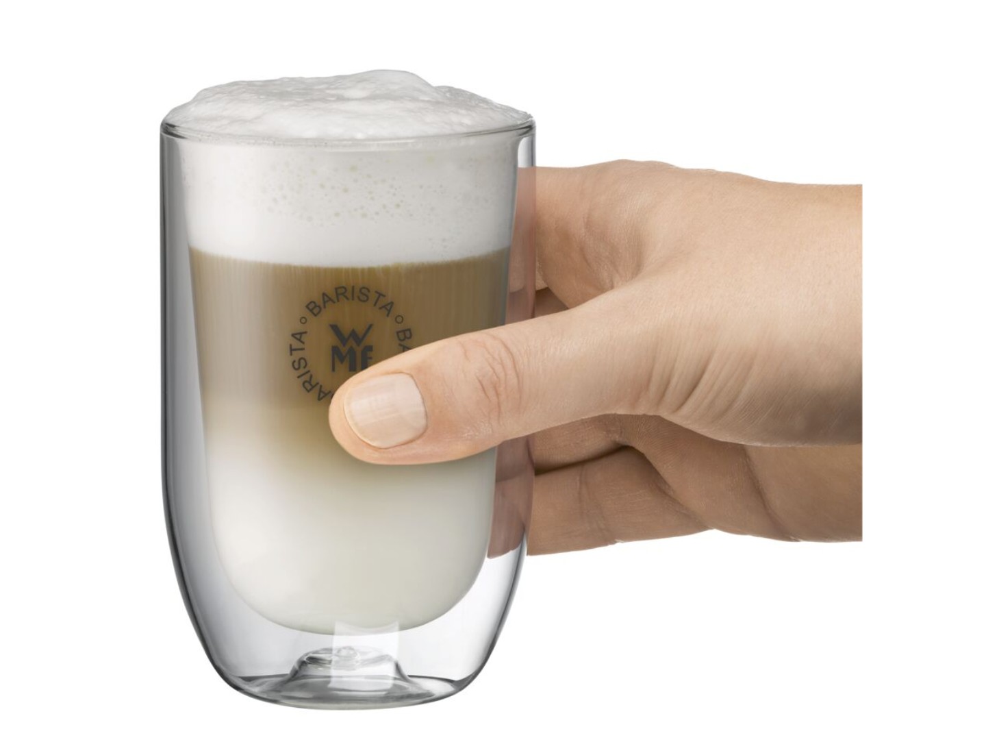 Набір склянок WMF 951722040 BARISTA для латте 2 шт 260 мл — фото 5