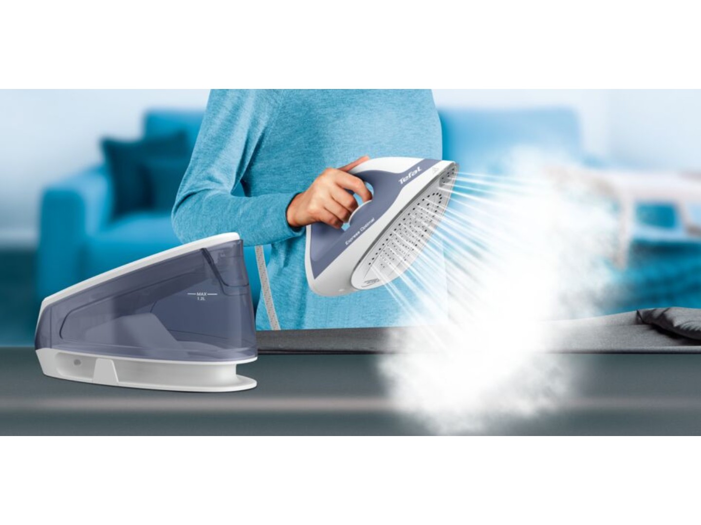 Праска з парогенератором Tefal SV4110E0 Express Optimal — фото 18
