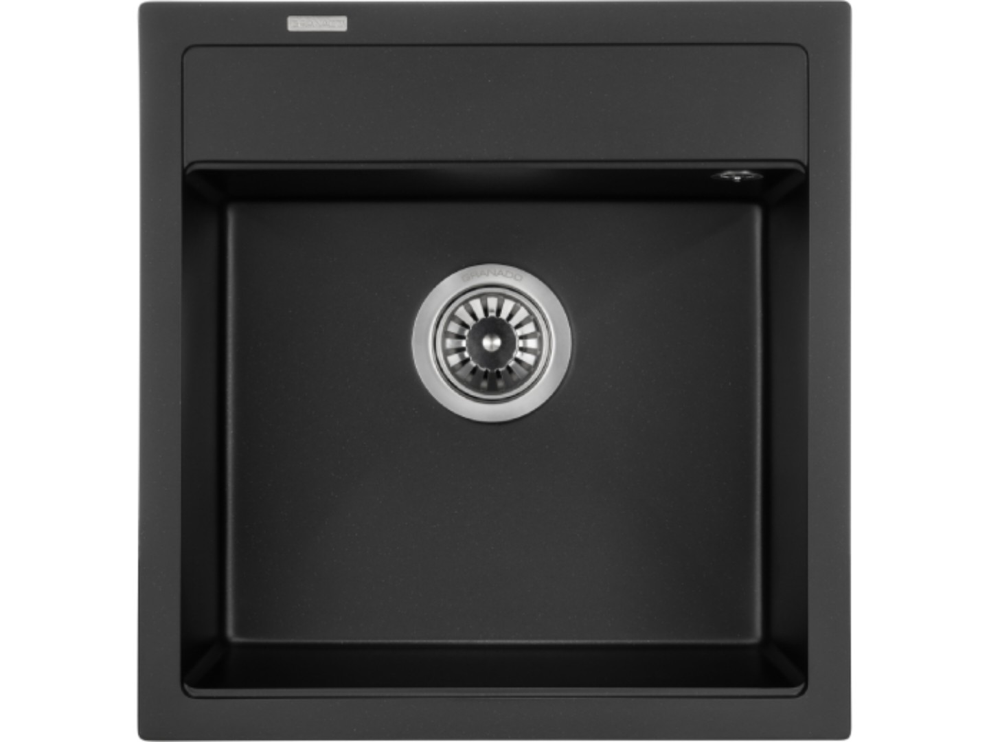 Мийка кухонна GRANADO Merida Black Shine — фото 1