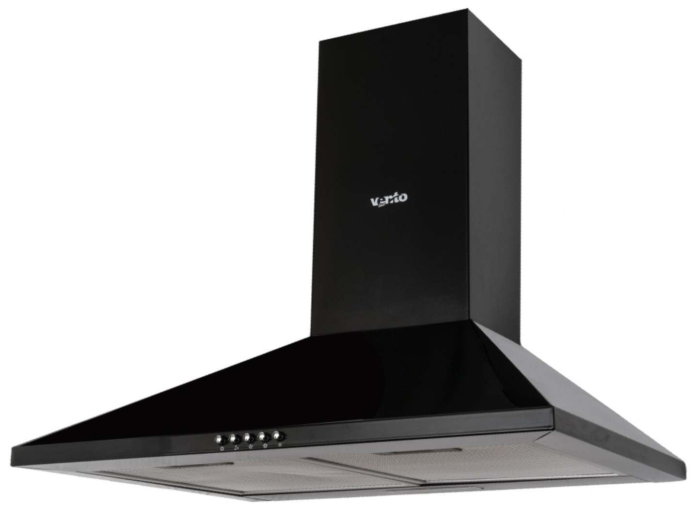 Витяжка декоративна Ventolux MILANO 60 BK (700)