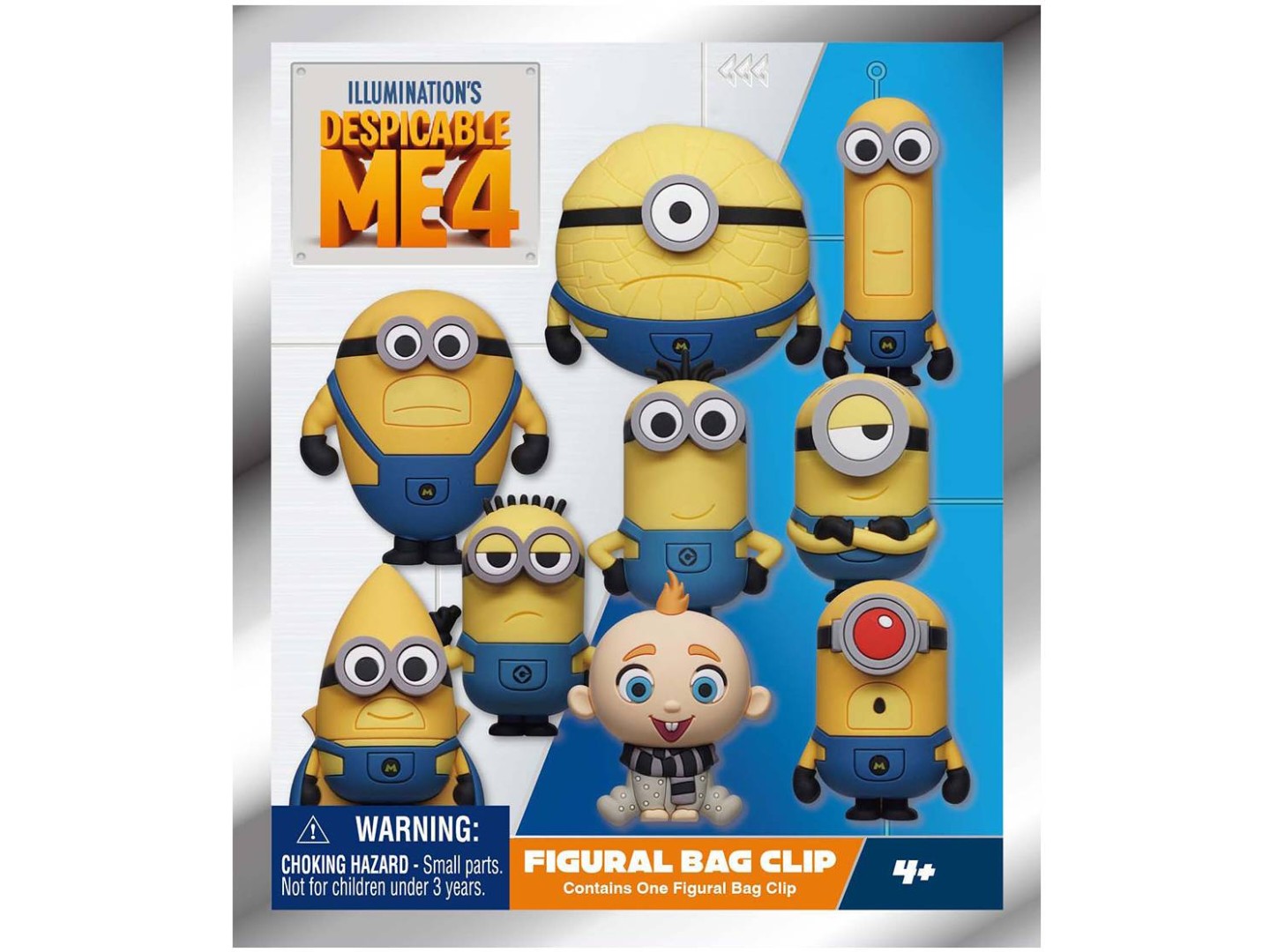 Ігрова фігурка-сюрприз Monogram на кліпсі серії Нікчемний я 4 в асортименті (76105) — фото 1