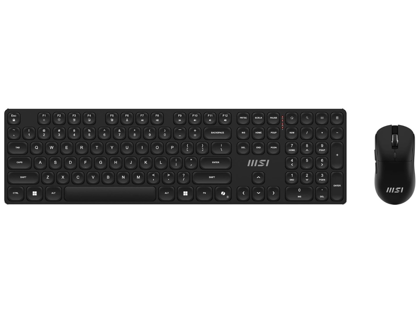 Клавіатура + миша бездротова MSI K210 Black