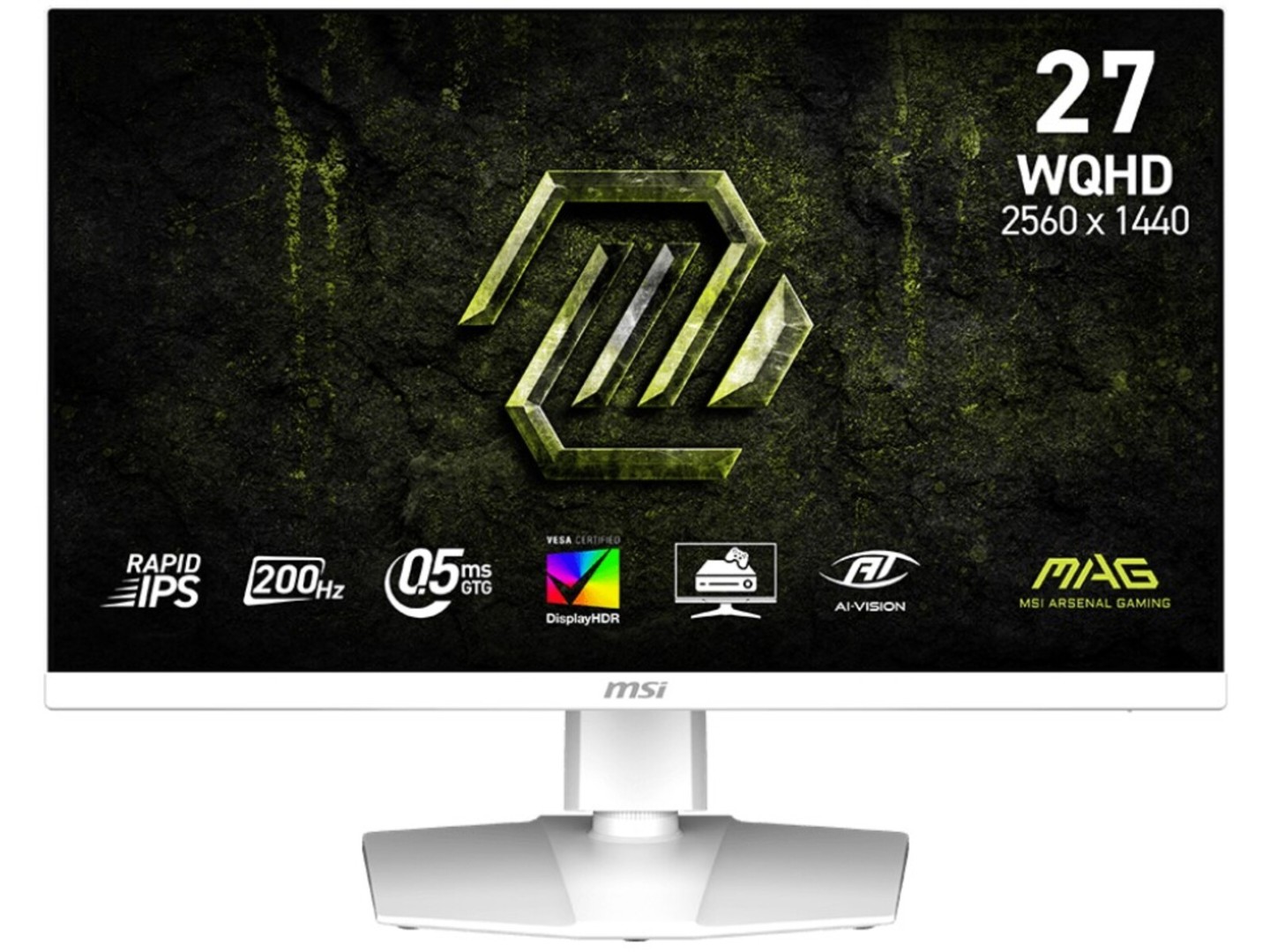 Монітор ігровий MSI MAG 274QRFW E20