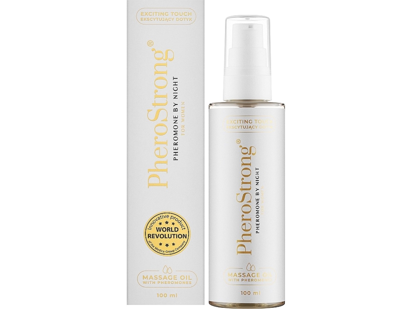 Масло для масажу PheroStrong by Night For Women 100 мл (5905669259415)
