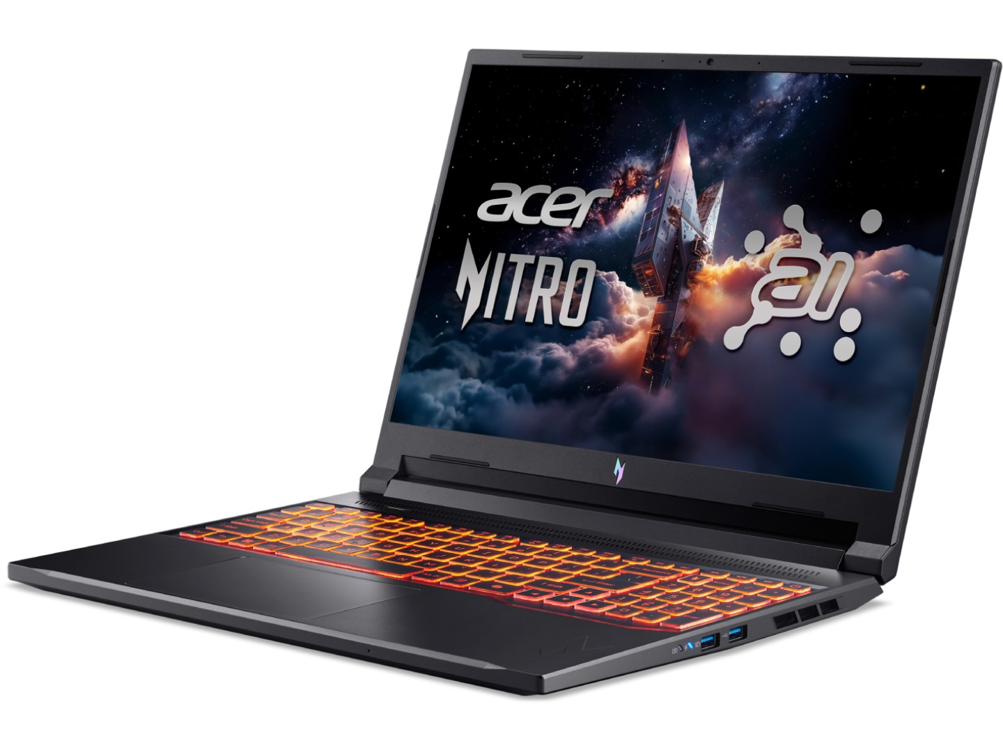 Ноутбук ігровий Acer Nitro V 16 AI ANV16-42 (NH.U1JEU.002) Shale Black — фото 7