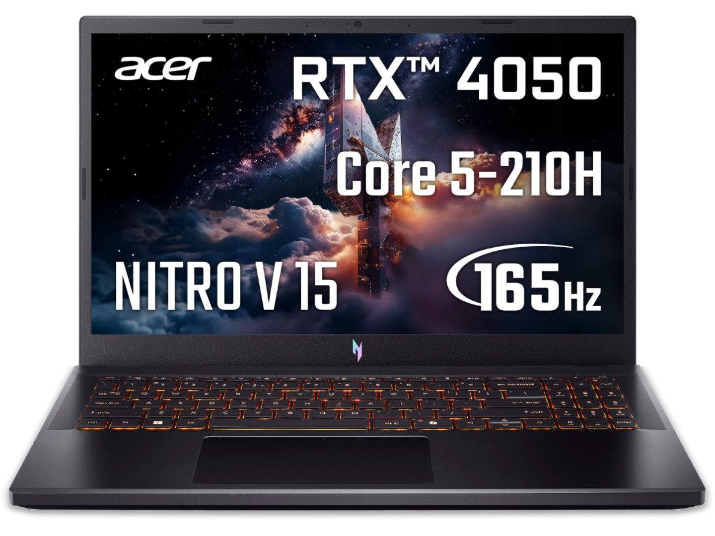 Ноутбук ігровий Acer Nitro V 15 ANV15-52 (NH.QV2EU.00V) Obsidian Black