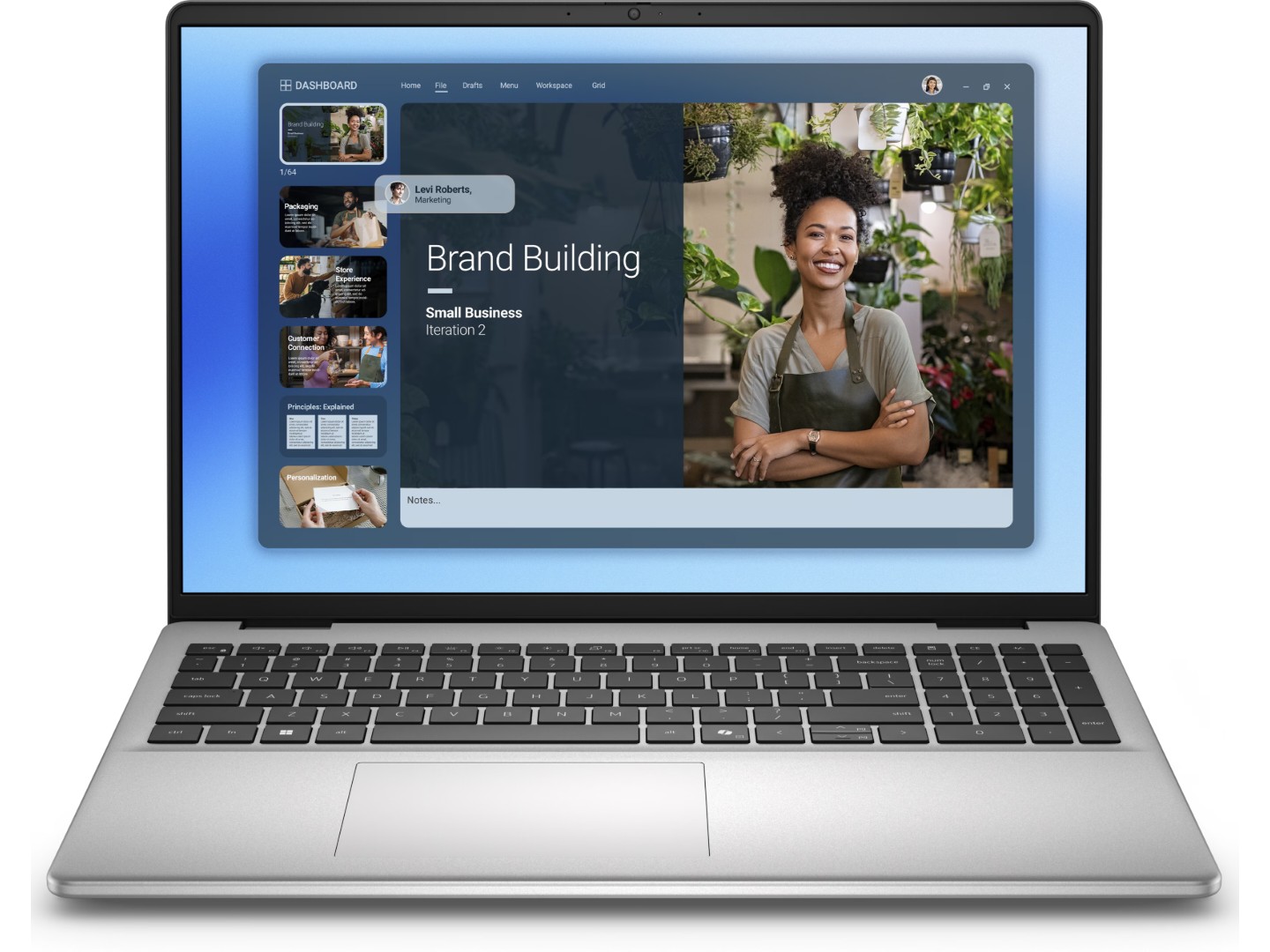 Ноутбук Dell 16 Intel Core 7 150U 32Gb/1Tb (LDC16251-7247SLV-PUS) Platinum Silver (Відновлений, Як новий)