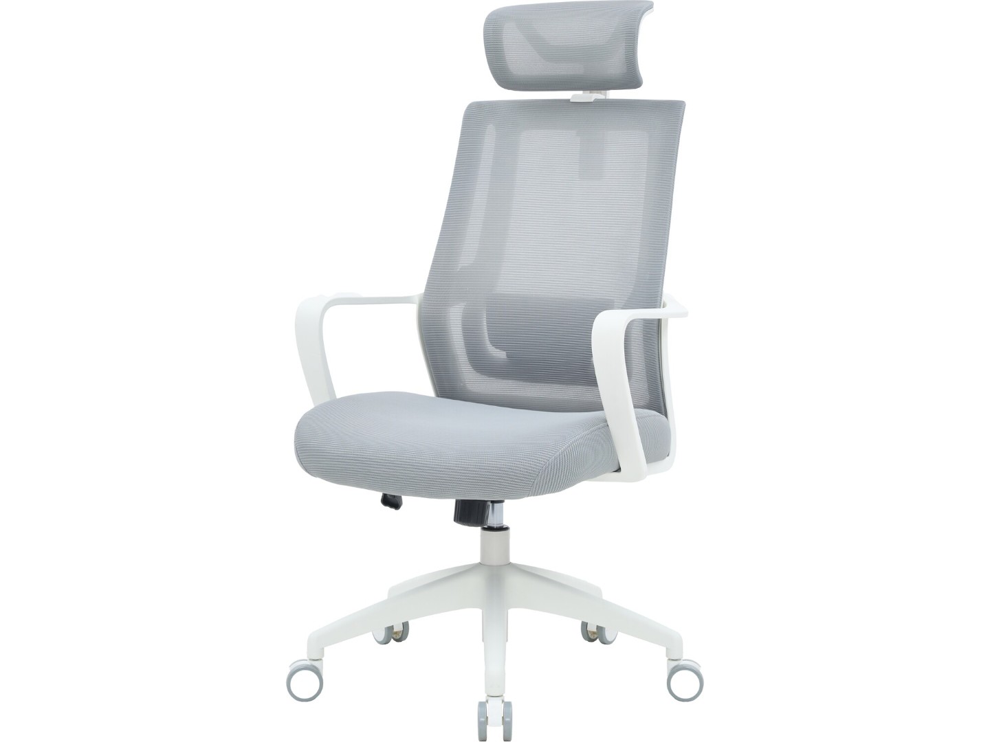 Крісло офісне OfficePro Harmony (OC310-W-LG-LG) White/Light Gray — фото 2
