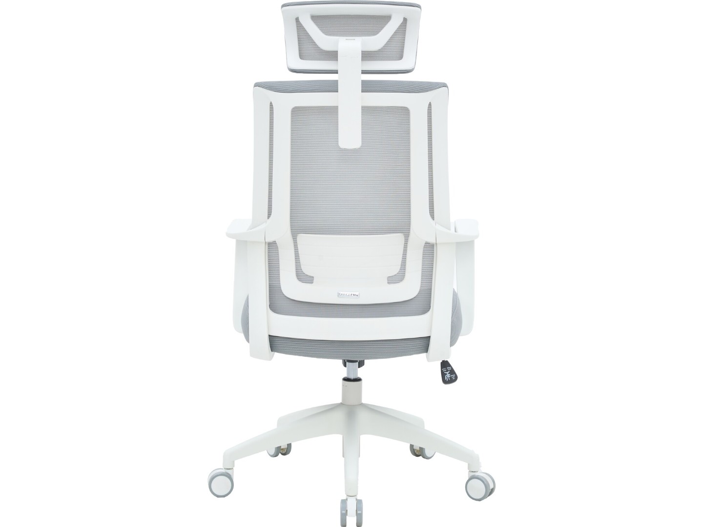 Крісло офісне OfficePro Harmony (OC310-W-LG-LG) White/Light Gray — фото 3